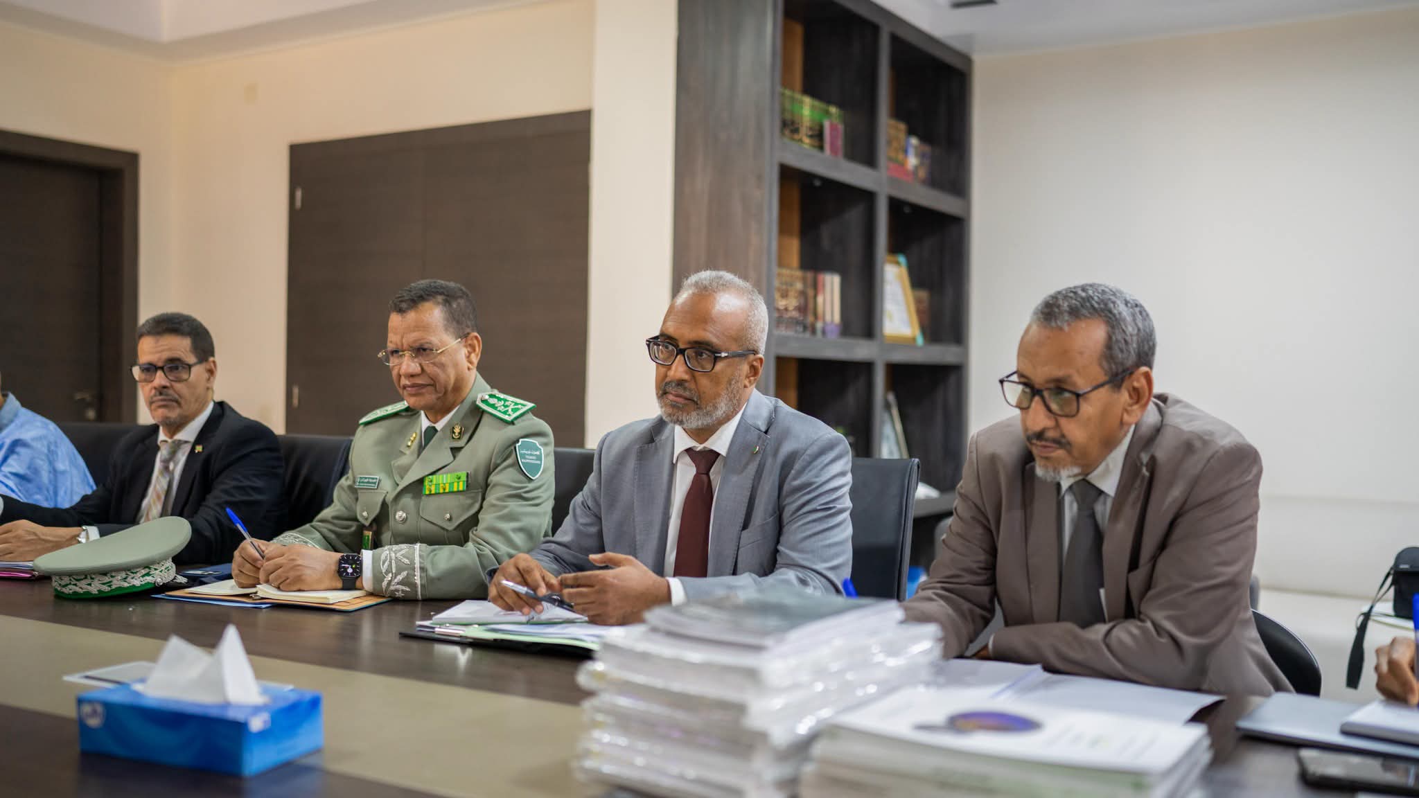 اجتماع اللجنة الوطنية لمكافحة غسل الأموال وتمويل الإرهاب